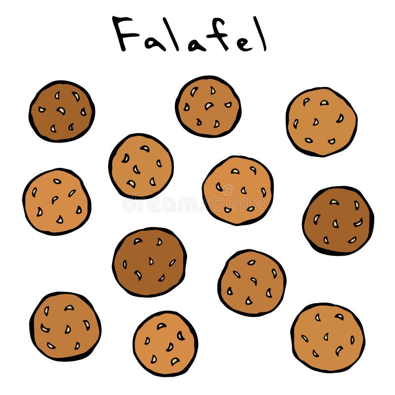 Μεσο-Ανατολική κουζίνα Falafel Αραβικό παραδοσιακό γεύμα Χορτοφάγο υγιές γρήγορο φαγητό του Ισραήλ Εβραϊκά τρόφιμα οδών Ρεαλιστικ διανυσματική απεικόνιση Μεσο-Ανατολική κουζίνα Falafel Αραβικό παραδοσιακό γεύμα Χορτοφάγο υγιές γρήγορο φαγητό του Ισραήλ Εβραϊκά τρόφιμα οδών Ρεαλιστικ διανυσματική απεικόνιση