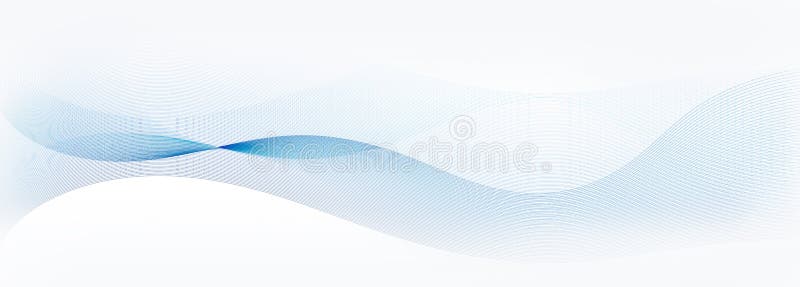 μετατόπιση ανοικτών μπλε γραμμών κίνησης στο λευκό φόντο απεικόνιση αποθεμάτων