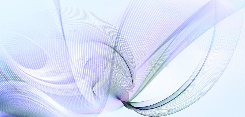 Μετατόπιση των ανοικτό μπλε γραμμών κινήσεων στο άσπρο υπόβαθρο διανυσματική απεικόνιση