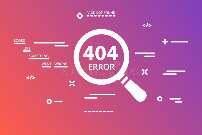 μην βριαλμένη σελίδων 404 λάθους απεικόνιση με την ενίσχυση - γυαλί στο γ απεικόνιση αποθεμάτων μην βριαλμένη σελίδων 404 λάθους απεικόνιση με την ενίσχυση - γυαλί στο γ απεικόνιση αποθεμάτων