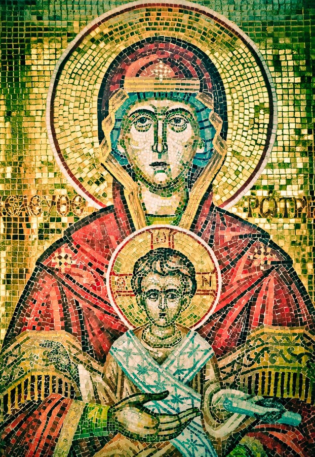 μητέρα Άγιος μωσαϊκών του Ιησού Mary στοκ εικόνες με δικαίωμα ελεύθερης χρήσης μητέρα Άγιος μωσαϊκών του Ιησού Mary στοκ εικόνες με δικαίωμα ελεύθερης χρήσης