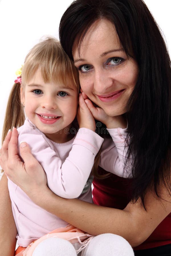 Μητέρα και το doughter της στοκ εικόνες