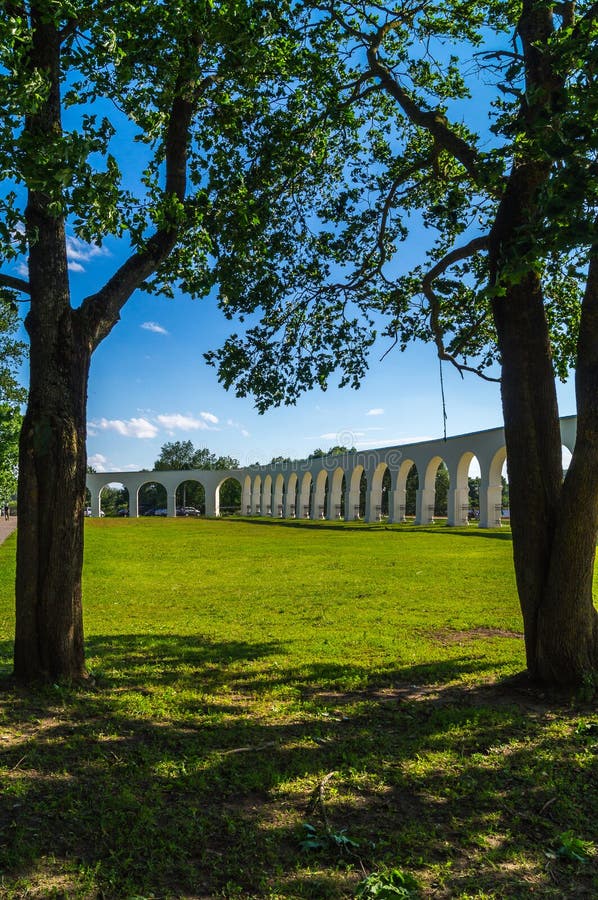 Μια άποψη Veliky Novgorod, Ρωσία στοκ φωτογραφία με δικαίωμα ελεύθερης χρήσης Μια άποψη Veliky Novgorod, Ρωσία στοκ φωτογραφία με δικαίωμα ελεύθερης χρήσης