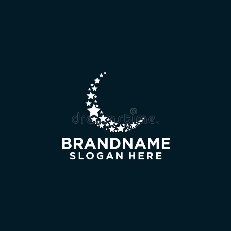 half moon logo design inspiration with eps and jpeg file. half moon logo design inspiration with eps and jpeg file