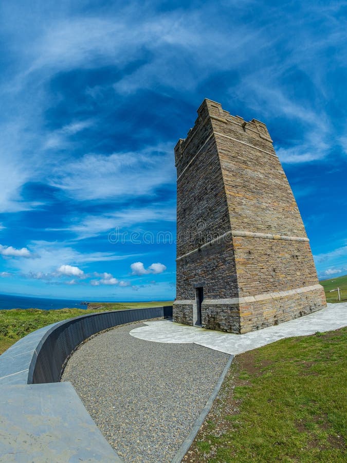 Μνημείο Kitchener, Orkney στοκ φωτογραφίες