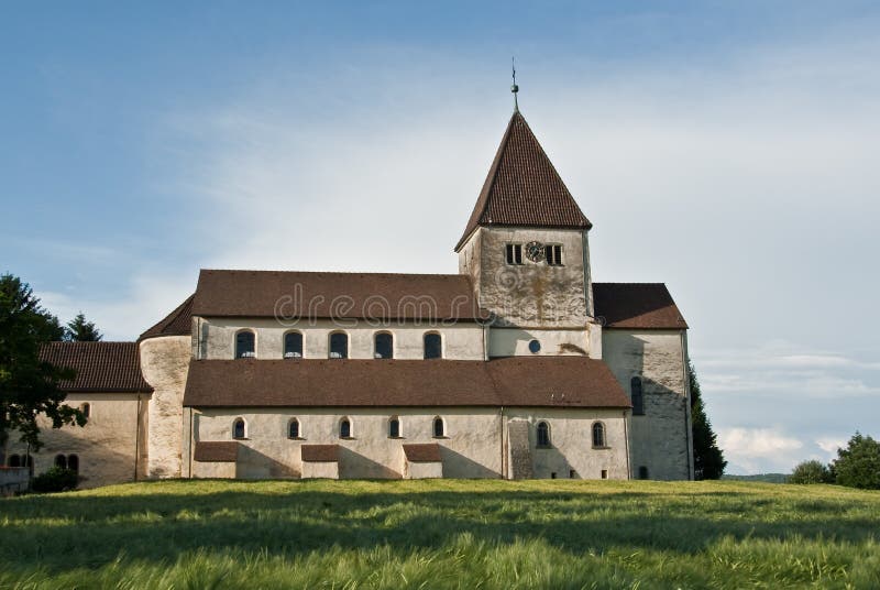 St. George Church, Monastic Island of Reichenau, lake Constance, Germany, World Heritage Germany Date of Inscription: 2000 Criteria: (iii)(iv)(vi) District of Freiburg, State of Baden - WÃ¼rttemberg, N47 41 55.4 E9 03 40.7 Ref: 974. St. George Church, Monastic Island of Reichenau, lake Constance, Germany, World Heritage Germany Date of Inscription: 2000 Criteria: (iii)(iv)(vi) District of Freiburg, State of Baden - WÃ¼rttemberg, N47 41 55.4 E9 03 40.7 Ref: 974