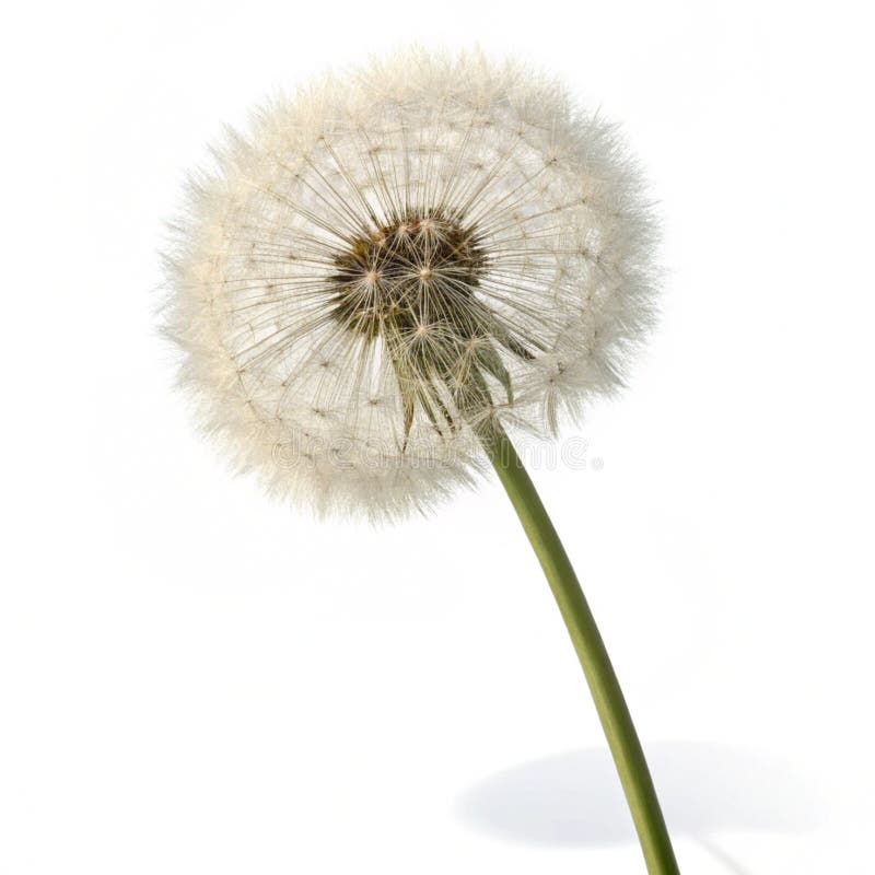 μοντέλο 3D άνθους Dandelion ελεύθερη απεικόνιση δικαιώματος