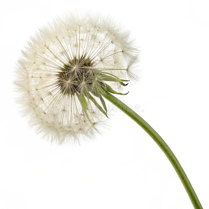 μοντέλο 3D άνθους Dandelion ελεύθερη απεικόνιση δικαιώματος