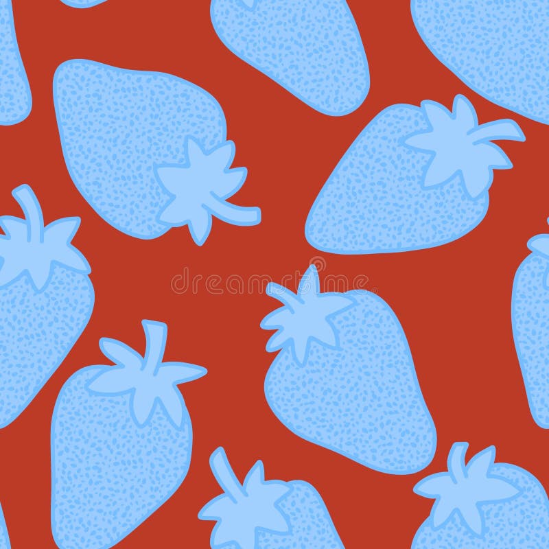 Fruit seamless strawberry pattern for fabrics and textiles and packaging and gifts and cards and linens and wrapping paper. Fruit seamless strawberry pattern for fabrics and textiles and packaging and gifts and cards and linens and wrapping paper