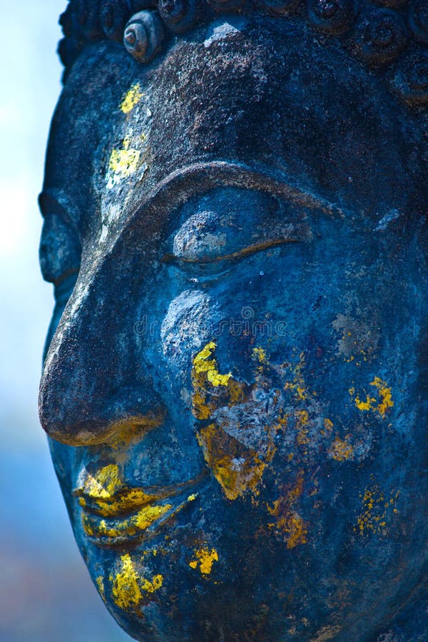 Buddha face, Sukhothai Historical park, Thailand. Buddha face, Sukhothai Historical park, Thailand.