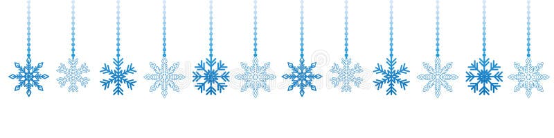 Μπλε κρεμώντας snowflake διακόσμηση Χριστουγέννων στο άσπρο υπόβαθρο διανυσματική απεικόνιση Μπλε κρεμώντας snowflake διακόσμηση Χριστουγέννων στο άσπρο υπόβαθρο διανυσματική απεικόνιση