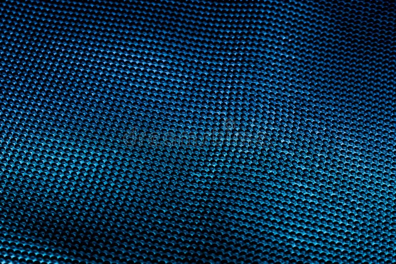 Αφηρημένο μπλε μεταλλικό φόντο, φουτουριστική επιφάνεια και υλικό υψηλής τεχνολογίας στοκ φωτογραφία