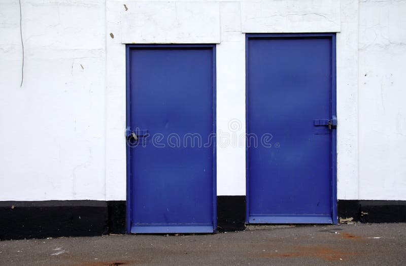 μπλε πόρτα