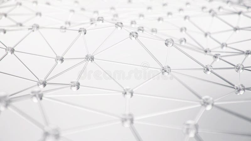 Μόρια, υπόβαθρο ατόμων Ιατρικό υπόβαθρο για το έμβλημα ή το ιπτάμενο Μοριακή δομή στο ατομικό επίπεδο τρισδιάστατος διανυσματική απεικόνιση