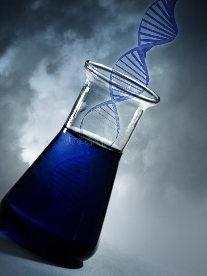 μόριο φιαλών DNA στοκ εικόνες μόριο φιαλών DNA στοκ εικόνες