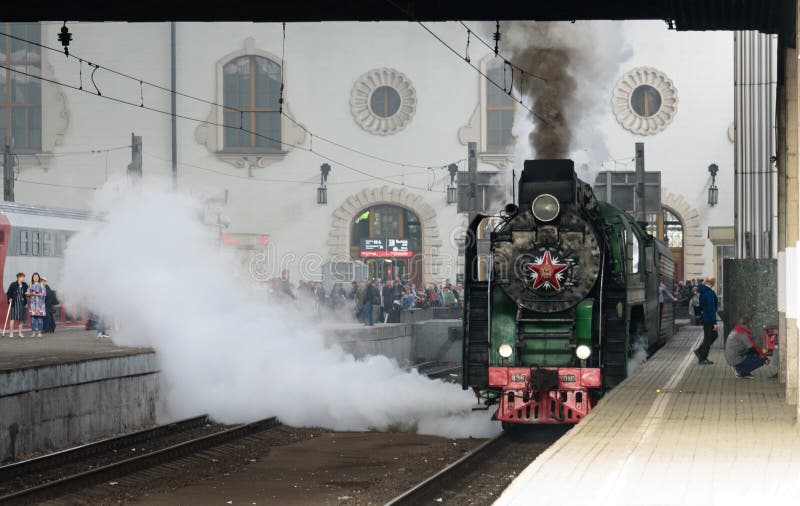 Μόσχα, Ρωσική Ομοσπονδία - 17 Αυγούστου 2019: περιηγήσεις με τρένο Μόσχα - Ριαζάν από το σταθμό Καζάν στοκ φωτογραφίες Μόσχα, Ρωσική Ομοσπονδία - 17 Αυγούστου 2019: περιηγήσεις με τρένο Μόσχα - Ριαζάν από το σταθμό Καζάν στοκ φωτογραφίες