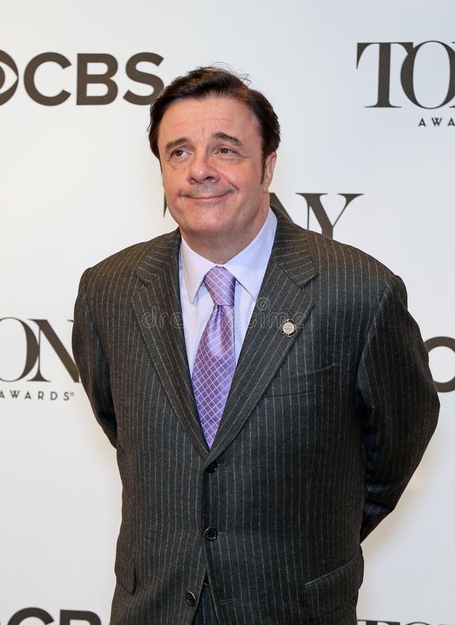 Tony winner Nathan Lane appears at the Meet the Nominees Press Junket at The Millennium Broadway Hotel Times Square in New York City on May 1, 2013. The event is a run-up to the 67th Annual Tony Awards which will take place at Radio City Music Hall on June 9, 2013. Lane was nominated in the category Best Performance by an Actor in a Leading Role in a Play for his role in The Nance. Tony winner Nathan Lane appears at the Meet the Nominees Press Junket at The Millennium Broadway Hotel Times Square in New York City on May 1, 2013. The event is a run-up to the 67th Annual Tony Awards which will take place at Radio City Music Hall on June 9, 2013. Lane was nominated in the category Best Performance by an Actor in a Leading Role in a Play for his role in The Nance.