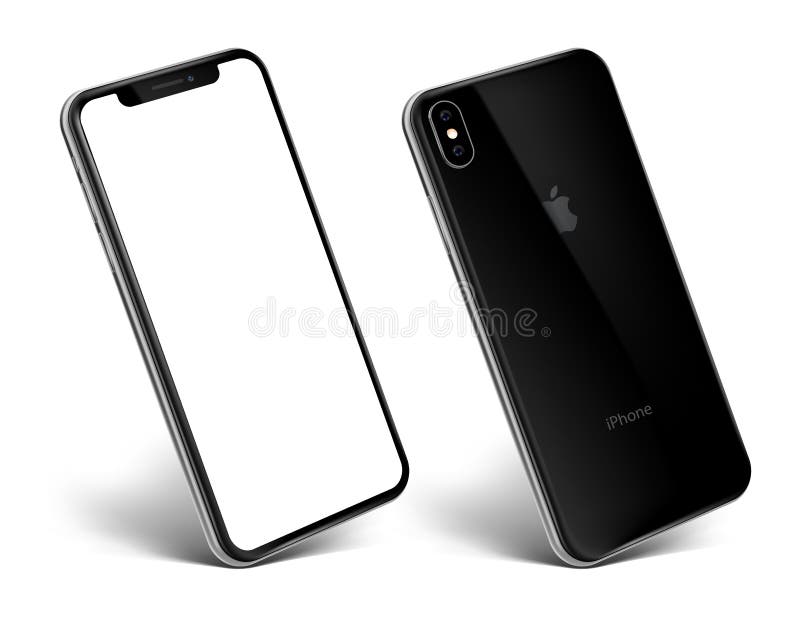 Νέα μαύρη άποψη Xs iPhone διαγωνίως στοκ εικόνες με δικαίωμα ελεύθερης χρήσης Νέα μαύρη άποψη Xs iPhone διαγωνίως στοκ εικόνες με δικαίωμα ελεύθερης χρήσης