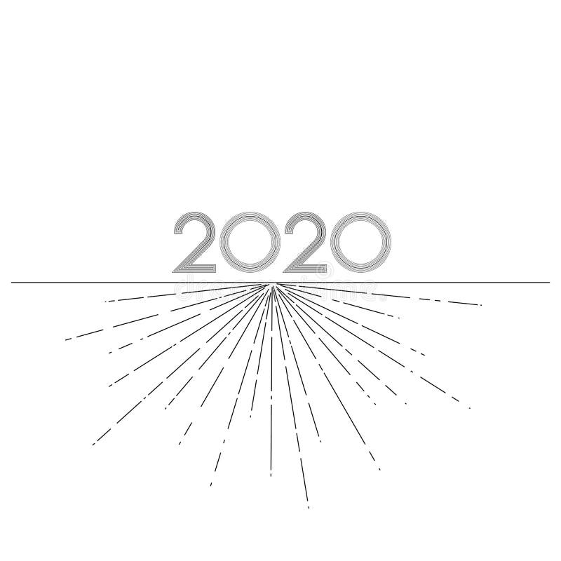 2020 νέες γραφικές γραμμές έτους σε ένα άσπρο δημιουργικό στοιχείο υποβάθρου για τις ημερολογιακές προσκλήσεις καρτών σχεδίου για απεικόνιση αποθεμάτων 2020 νέες γραφικές γραμμές έτους σε ένα άσπρο δημιουργικό στοιχείο υποβάθρου για τις ημερολογιακές προσκλήσεις καρτών σχεδίου για απεικόνιση αποθεμάτων