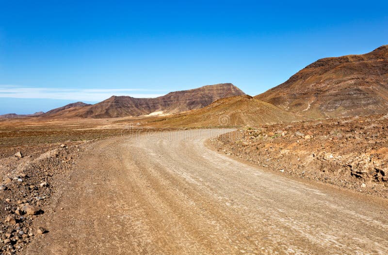 Νήσοι Fuerteventura Κανάριοι νήσοι Ισπανία Ευρώπη στοκ εικόνα με δικαίωμα ελεύθερης χρήσης