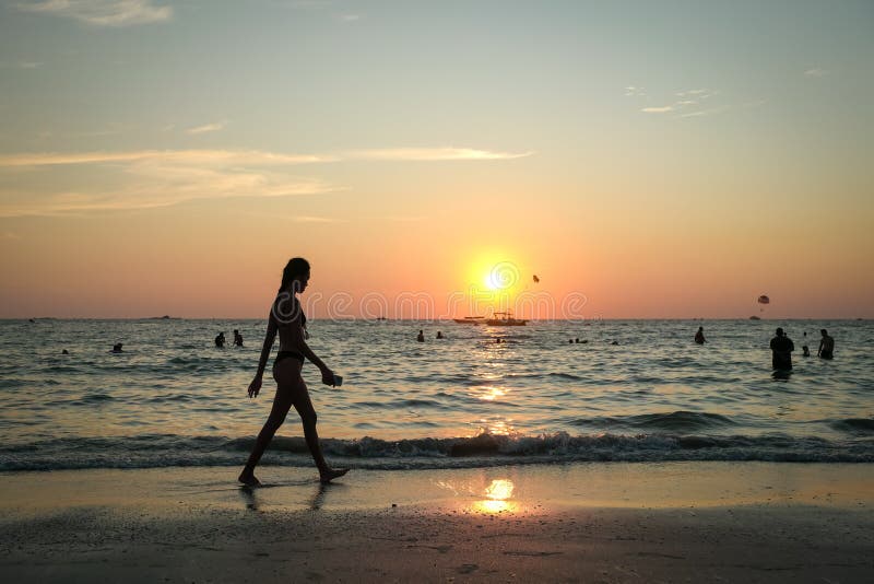 Νήσος Pantai Cenang Langkawi στοκ εικόνες