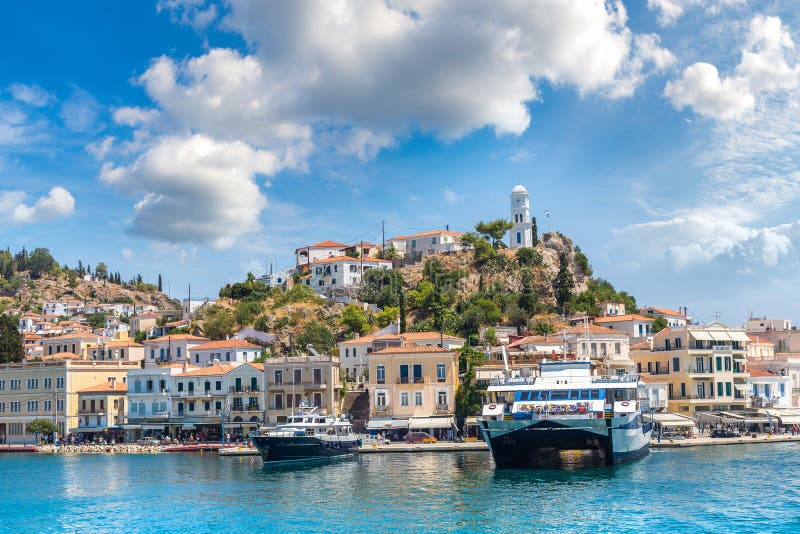 νήσος πόρο στοκ εικόνες
