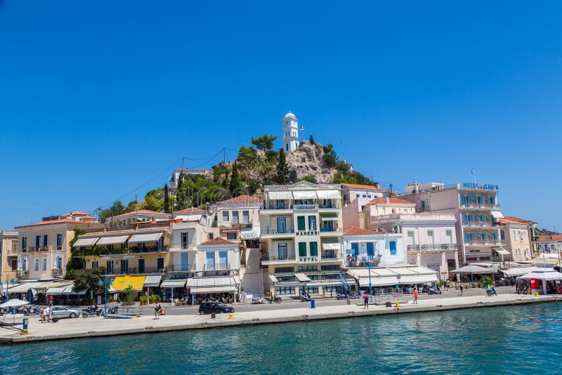 νήσος πόρο στοκ εικόνα με δικαίωμα ελεύθερης χρήσης