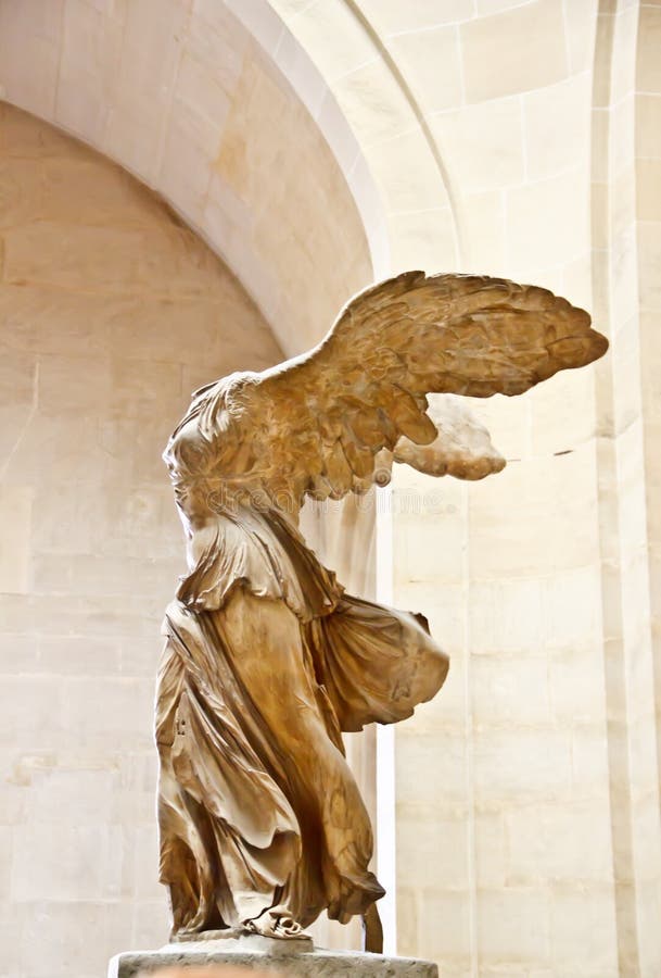 νίκη 2 samothrace φτερωτή στοκ φωτογραφία με δικαίωμα ελεύθερης χρήσης