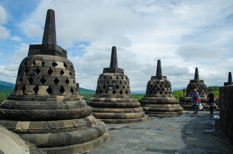 Ναός Borobudur στοκ εικόνα Ναός Borobudur στοκ εικόνα