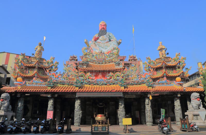 Ναός Taichung Ταϊβάν Tian γιαγιάδων στοκ εικόνες Ναός Taichung Ταϊβάν Tian γιαγιάδων στοκ εικόνες