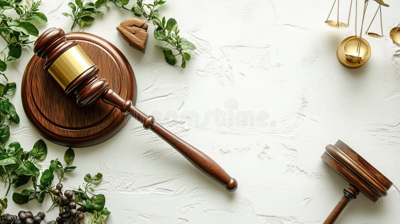 Νομικά σύμβολα κλιμάκωση δικαστηρίων στοκ εικόνες
