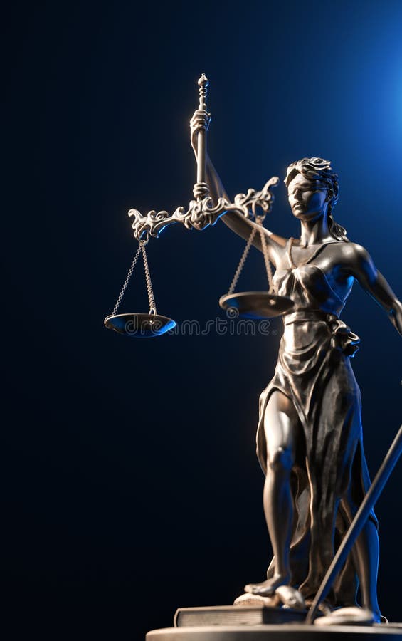 Νομική έννοια : Είναι Θεά της Δικαιοσύνης και του Δικαίου στοκ φωτογραφίες με δικαίωμα ελεύθερης χρήσης