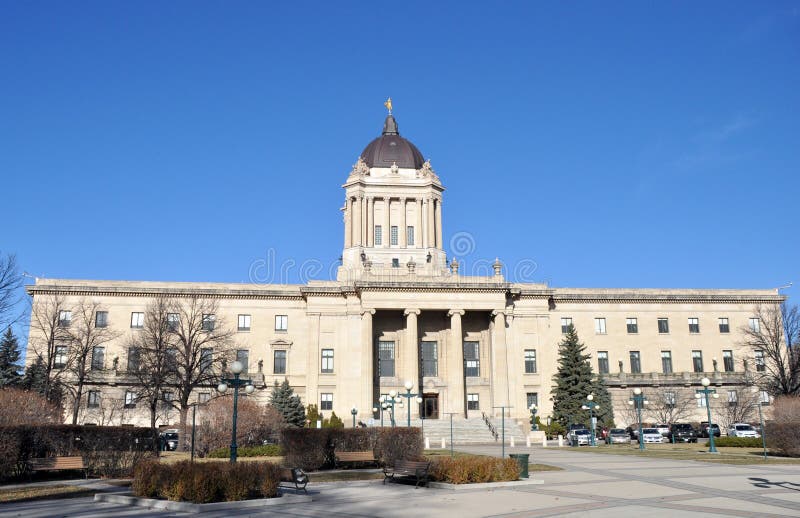 Νομοθετικό κτήριο του Manitoba στοκ φωτογραφίες Νομοθετικό κτήριο του Manitoba στοκ φωτογραφίες