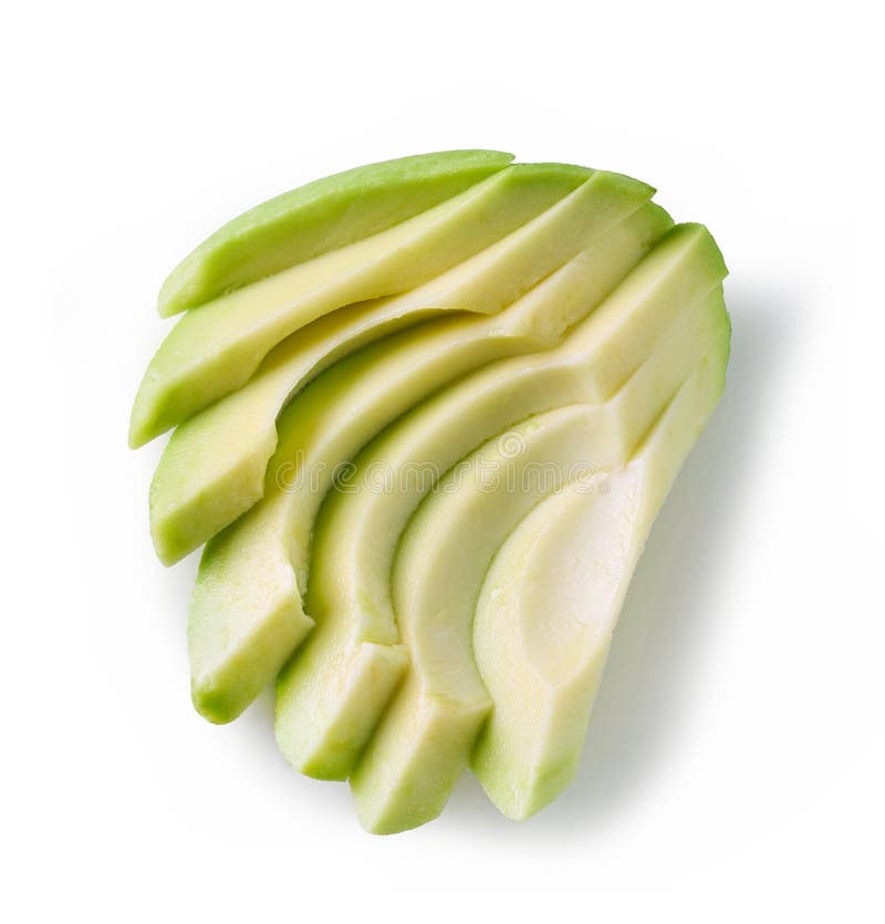 νωπά slice avocado στοκ εικόνες με δικαίωμα ελεύθερης χρήσης