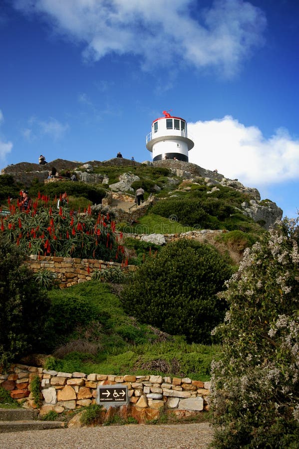 Cape Point, South Africa with the lighthouse. Cape Point, South Africa with the lighthouse.