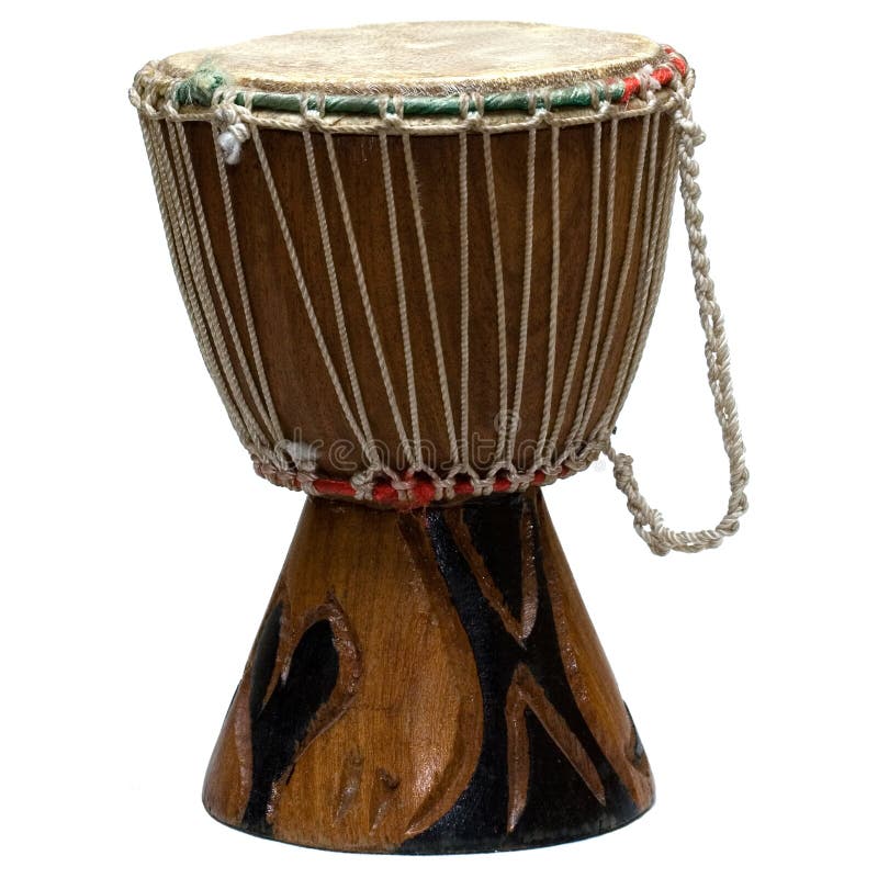 A traditional hand mande drum from South Africa. A traditional hand mande drum from South Africa