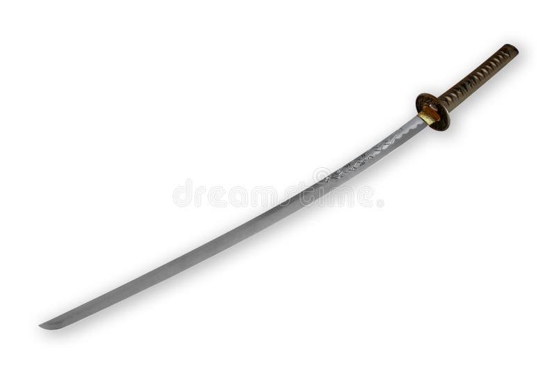 ξίφος Σαμουράι katana στοκ φωτογραφίες