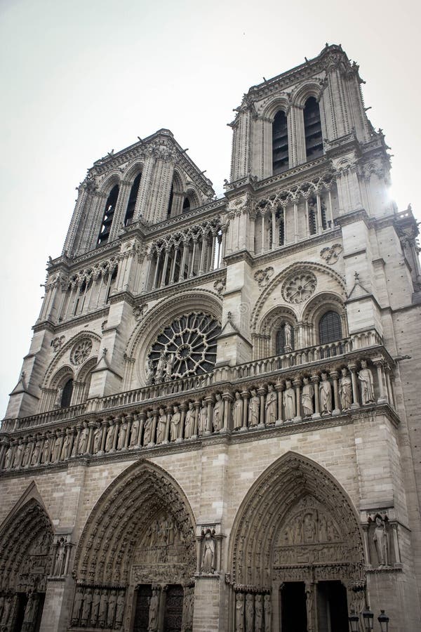 Ξημερώματα Notre Dame στοκ φωτογραφίες με δικαίωμα ελεύθερης χρήσης Ξημερώματα Notre Dame στοκ φωτογραφίες με δικαίωμα ελεύθερης χρήσης