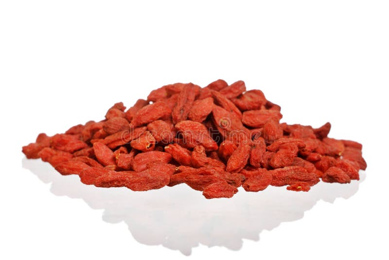 ξηρό goji μούρων στοκ εικόνες