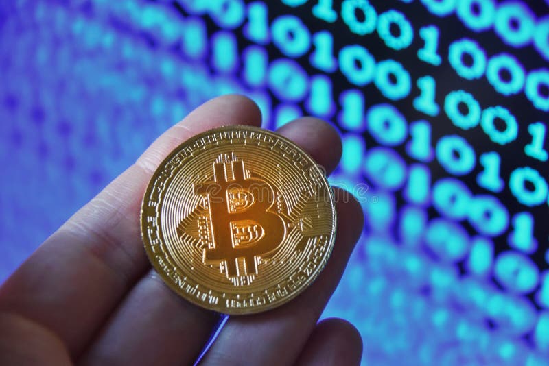 Ο βασιλιάς - BITCOIN στοκ εικόνα Ο βασιλιάς - BITCOIN στοκ εικόνα