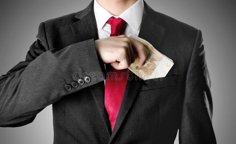 Ο επιχειρηματίας έντυσε επάνω στο κοστούμι που λαμβάνει τα χρήματα στοκ φωτογραφίες με δικαίωμα ελεύθερης χρήσης Ο επιχειρηματίας έντυσε επάνω στο κοστούμι που λαμβάνει τα χρήματα στοκ φωτογραφίες με δικαίωμα ελεύθερης χρήσης