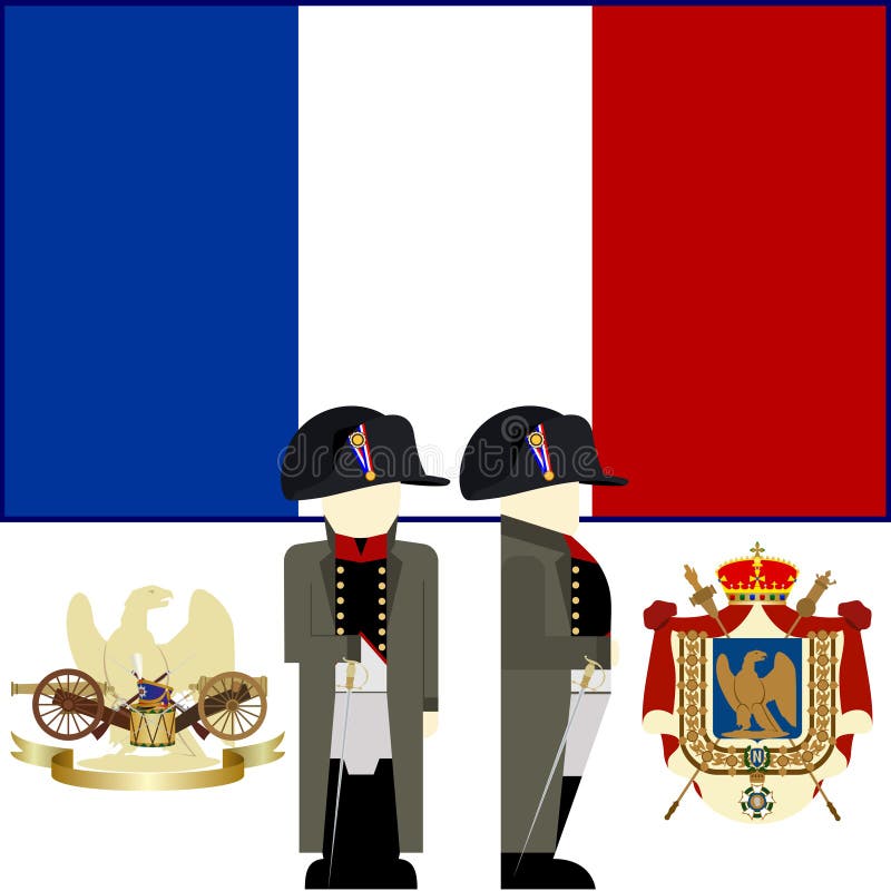 Ο διοικητής του γαλλικού στρατού το 1812 napoleon ελεύθερη απεικόνιση δικαιώματος Ο διοικητής του γαλλικού στρατού το 1812 napoleon ελεύθερη απεικόνιση δικαιώματος