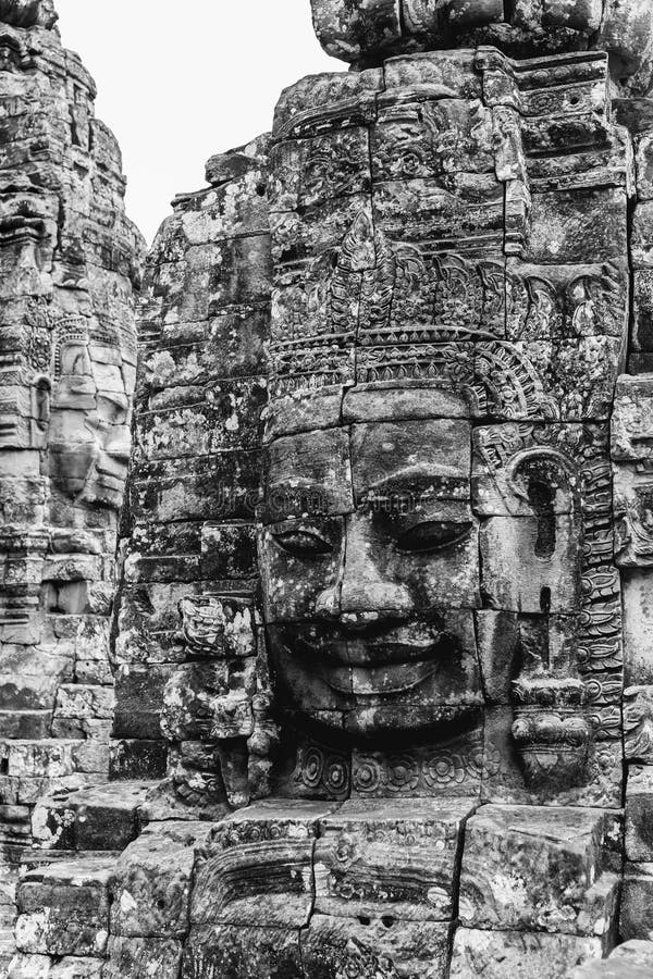 Ο ναός Bayon που χαμογελά το πρόσωπο Angkor Wat Siem του Βούδα συγκεντρώνει την Καμπότζη στοκ εικόνες Ο ναός Bayon που χαμογελά το πρόσωπο Angkor Wat Siem του Βούδα συγκεντρώνει την Καμπότζη στοκ εικόνες