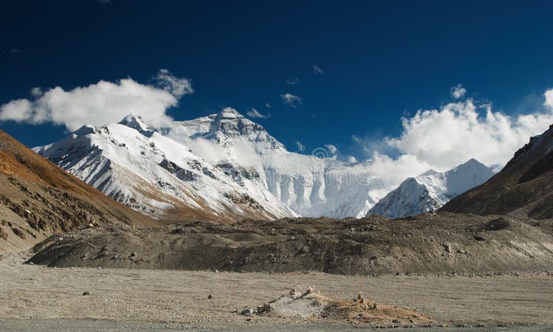 ο πιό everest επικολλήστε στοκ φωτογραφίες με δικαίωμα ελεύθερης χρήσης