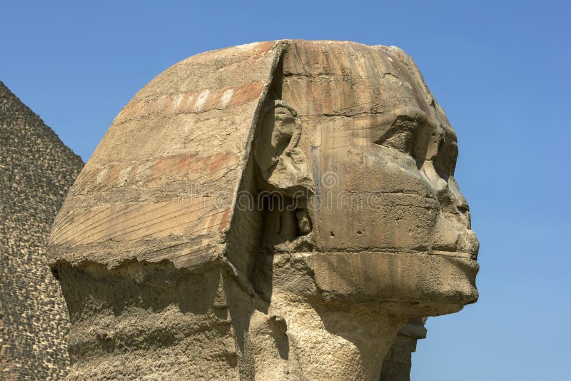 Ο τεράστιος προϊστάμενος του μεγάλου Sphinx Giza σε Giza στο Κάιρο, Αίγυπτος