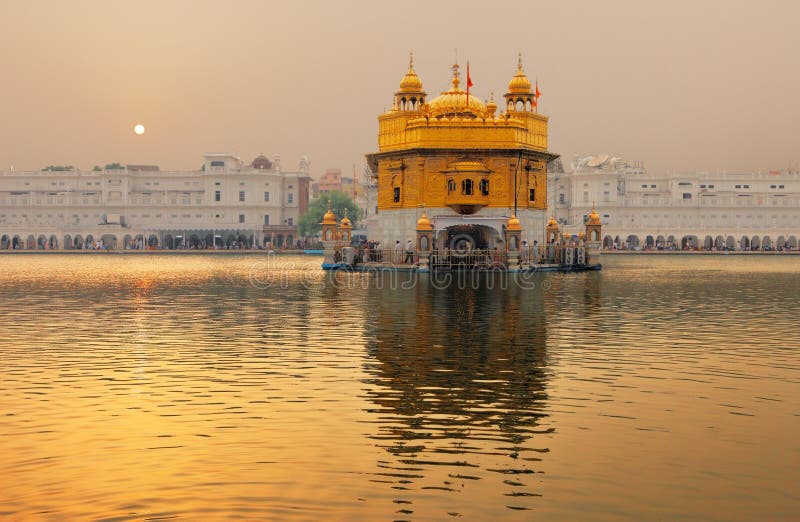 Ο χρυσός ναός, Amritsar, Ινδία στοκ εικόνες