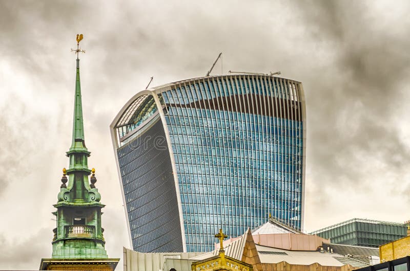 20 οδός Fenchurch, πύργος ομιλουσών ταινιών Walkie aka, Λονδίνο στοκ εικόνα 20 οδός Fenchurch, πύργος ομιλουσών ταινιών Walkie aka, Λονδίνο στοκ εικόνα