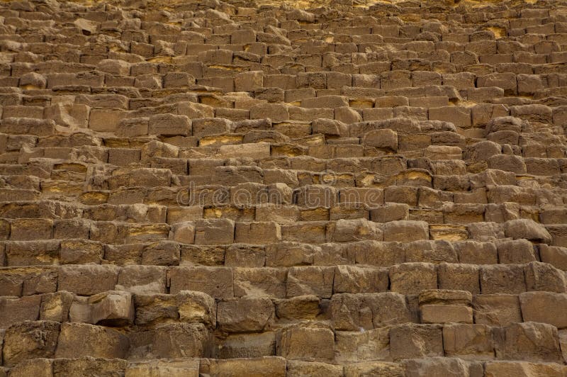 Ογκώδεις πέτρες της μεγάλης πυραμίδας Giza στοκ φωτογραφία Ογκώδεις πέτρες της μεγάλης πυραμίδας Giza στοκ φωτογραφία