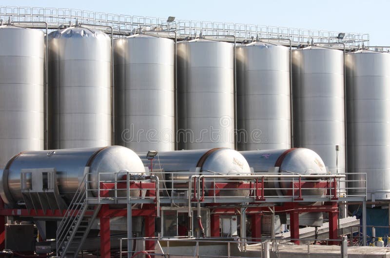 International wine-producing factory in Zapponeta, a town in the Apulia region of southeast Italy. They have their own farm of 50.000 sq. metres area, can have a stock of 270.000 hl and produce 1.600 tons per day during the wine-producing process. This process is very modern, machines, equipments and tanks are made of inox steel to assure hygiene and total lack of bacteria. International wine-producing factory in Zapponeta, a town in the Apulia region of southeast Italy. They have their own farm of 50.000 sq. metres area, can have a stock of 270.000 hl and produce 1.600 tons per day during the wine-producing process. This process is very modern, machines, equipments and tanks are made of inox steel to assure hygiene and total lack of bacteria.