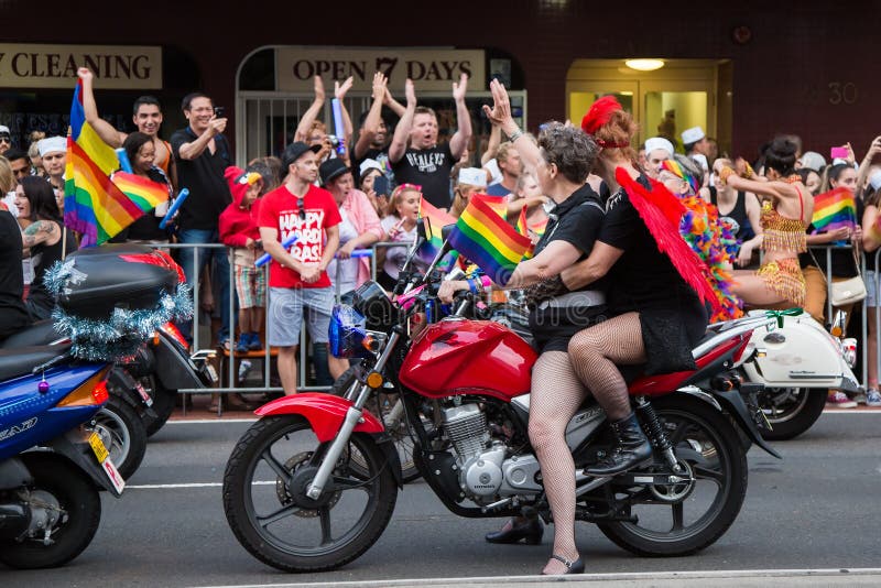 Ομοφυλόφιλος και λεσβία Mardi Gras του Σίδνεϊ